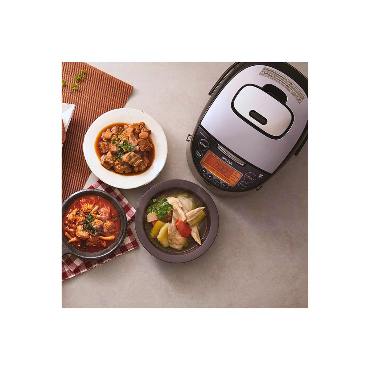Kt Rice Maker TIGER IH Rice Cooker Multifunctional JKT-D18A – GALAXY