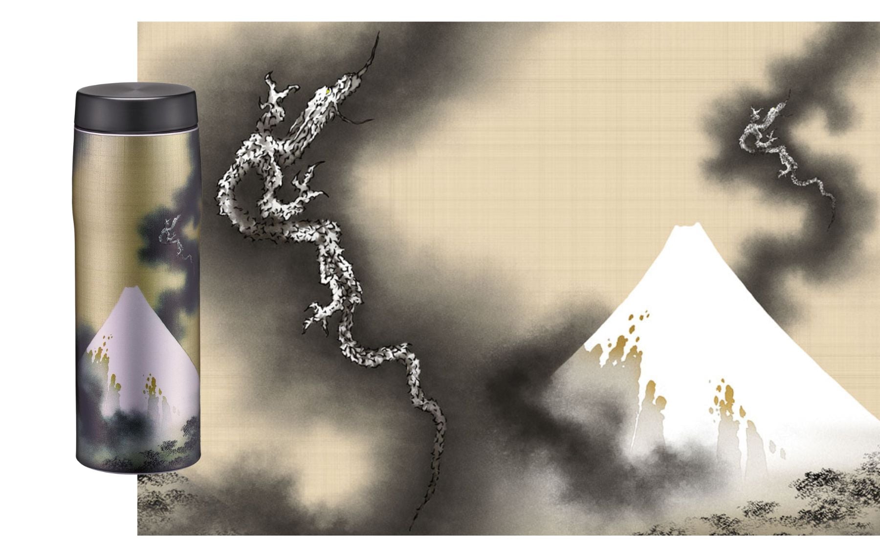 TIGER MJX Vacuum Insulated Bottle | Kyo-Yuzen Design Bottle – GALAXY