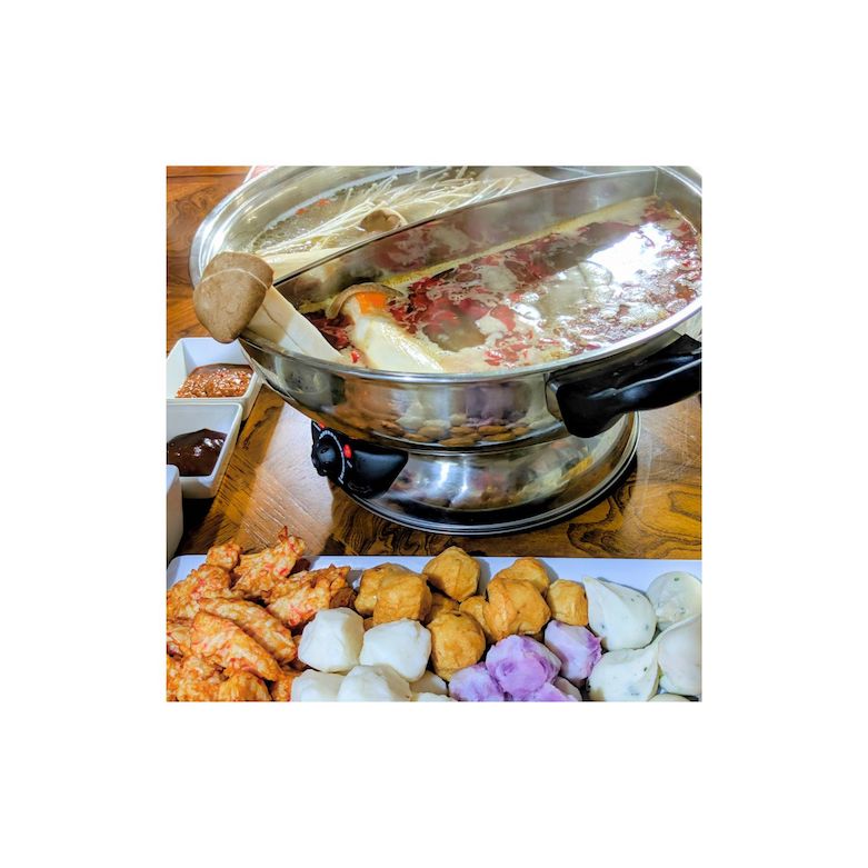 GALAXY Electric Hot Pot SET-500A